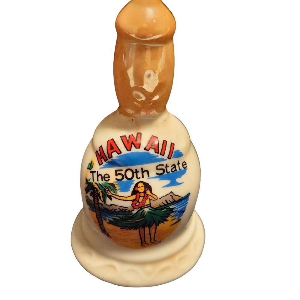 Vintage Hawaii 50th State Souvenir Bell